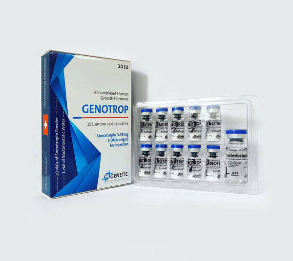 Genotrop (Гормон Роста) от Genetic Pharmaceuticals (10ЕД на флакон)
