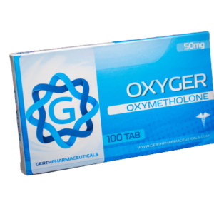 Oxyger (Оксиметалон) от Gerth Pharmaceuticals (100 tab 50mg)